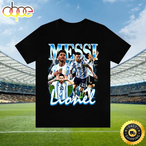 Lionel Messi Bootleg Vintage  Shirt