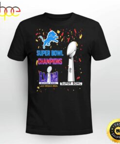 Lions Super Bowl Champions Lviii Las Vegas 2024 Shirt