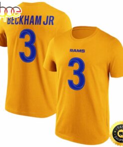 Los Angeles Rams Alternate  Odell Beckham Jr 3 Mens T-shirt