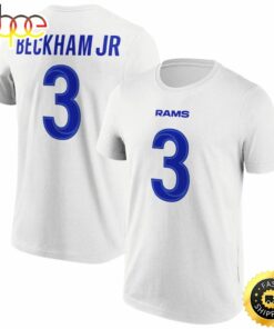Los Angeles Rams Road Odell Beckham Jr 3 Mens T-shirt