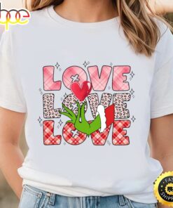 Love Heart Grinch’s Valentine Day Shirt