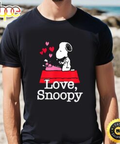 Love Snoopy Valentines T-Shirt Snoopy Valentine Merch Funny