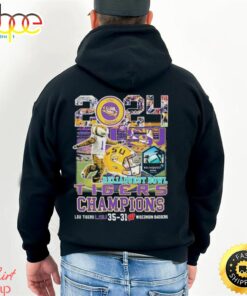Lsu Tigers Mascot 2024 Reliaquest Bowl Champions Shirt