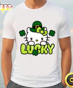 Lucky Hello Kitty St Patrick Day Shirt Kitty