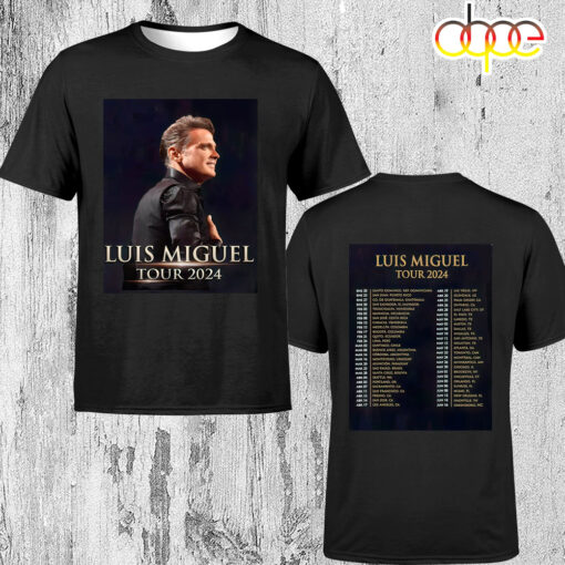 Luis Miguel Tour 2024 Concert Unisex T-Shirt