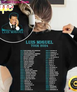 Luis Miguel Tour 2024 Shirt Concert For Fan Sweatshirt T-Shirt