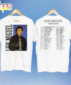 Luis Miguel Tour 2024 Unisex Shirt Merch