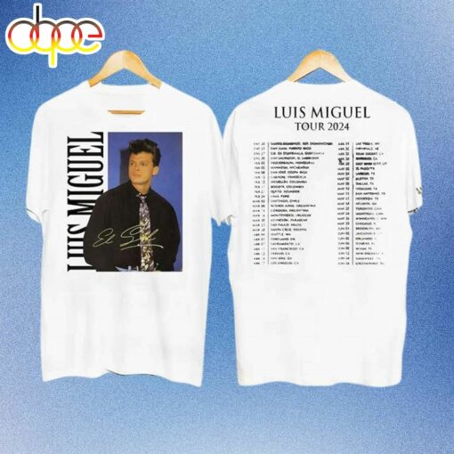 Luis Miguel Tour 2024 Unisex Shirt Merch