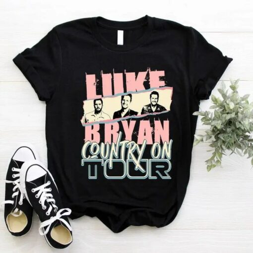 Luke Bryan Country On Tour 2023 Vintage Shirt