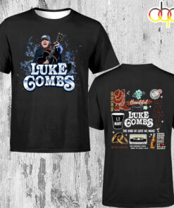 Luke Combs 2024 Tour Growing Up And Getting Old Unisex T-Shirt