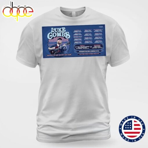 Luke Combs 2024 Tour Just Announced Tee T-shirt