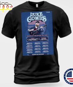 Luke Combs Announces 2024 Growin Up and Gettin Old Tour Unisex T-shirt