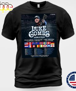 Luke Combs Getting Old 2024 World Tour Unisex T-shirt