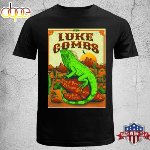 Luke Combs Glendale May 31 &amp June 1, 2024 T-shirt