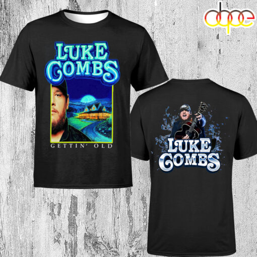 Luke Combs Growing Up and Getting Old 2024 Tour Music Unisex T-Shirt