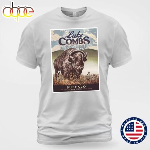 Luke Combs Highmark Stadium New York Apr 19-20 2024 T-shirt