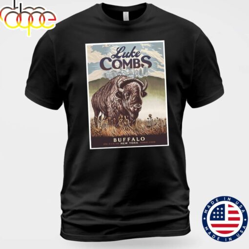 Luke Combs Highmark Stadium New York Apr 19-20 2024 Unisex T-shirt