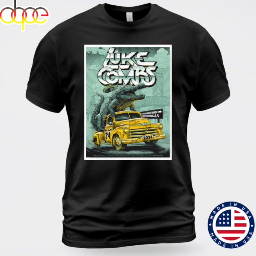 Luke Combs May 3, 2024 EverBank Stadium, Jacksonville, FL T-shirt