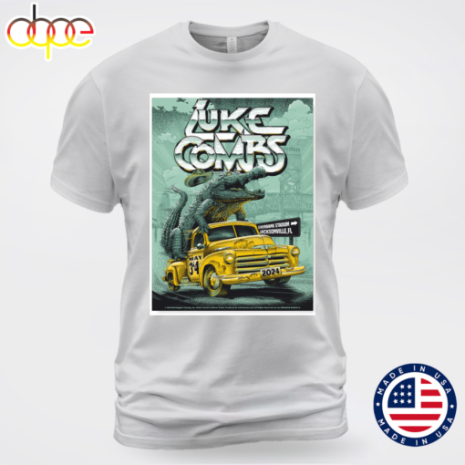 Luke Combs May 3, 2024 EverBank Stadium, Jacksonville, FL Unisex T-shirt