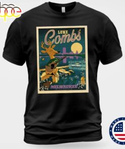 Luke Combs Milwaukee April 14, 2024 Unisex T-shirt