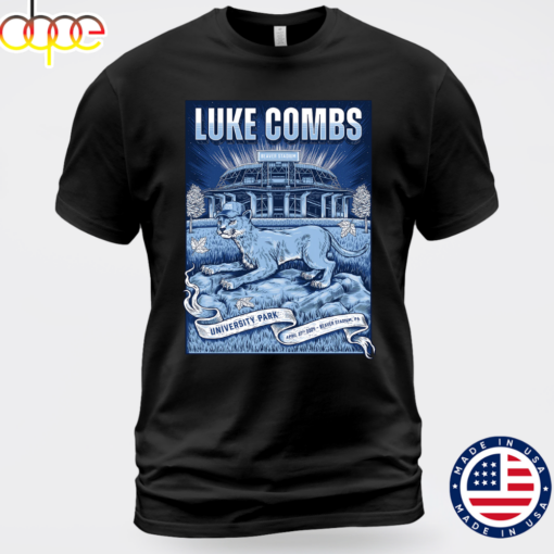 Luke Combs On April 27, 2024 At Beaver Stadium In University Park, PA T-shirt