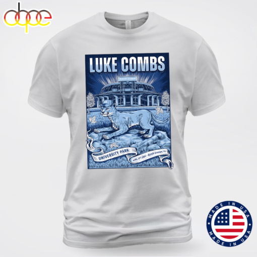 Luke Combs On April 27, 2024 At Beaver Stadium In University Park, PA Unisex T-shirt