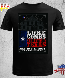 Luke Combs San Antonio TX May 11 2024 T-shirt Tee