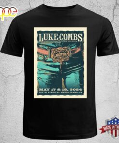 Luke Combs Santa Clara May 17 &amp 18 2024 Unisex T-shirt