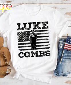 Luke Combs USA Flag T-Shirt, Luke Combs Graphic Tee