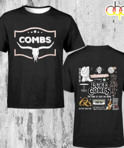 Luke Combs World Tour 2024 Bullhead Country Music Unisex T-Shirt