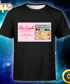 Lvis Costello And The Imposters Summer Holiday Tour Starts On June 7 Tour 2023 Unisex T-Shirt