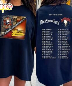 Lynyrd Skynyrd ZZ Top Tour 2024 Shirt