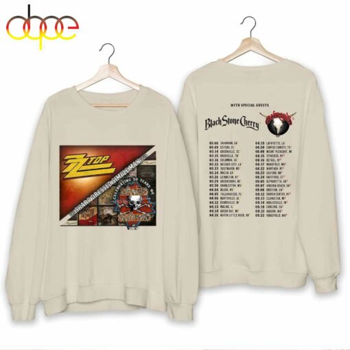 Lynyrd Skynyrd ZZ Top Tour 2024 Shirts