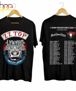 Lynyrd Skynyrd ZZ Top Tour 2024 T-Shirt