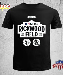 MLB At Rickwood Field Est 1910 San Francisco Giants vs Louis Cardinals On June 20 2024 Unisex T-Shirt