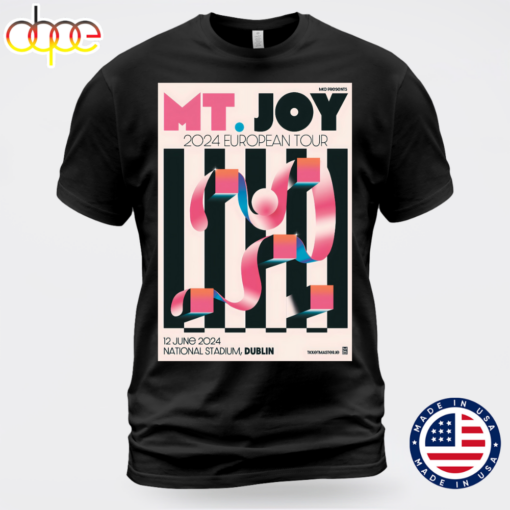 MT. JOY (band) 2024 European Tour Unisex T-shirt