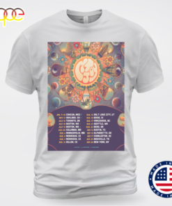 MT. JOY (band) 2024 North American Tour Tee T-shirt