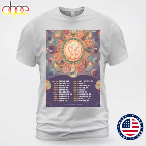 MT. JOY (band) 2024 North American Tour Tee T-shirt