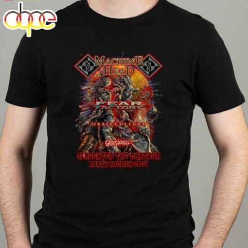 Machine Head Slaughter The Martour North America 2024 Tour Essentials T- Shirt