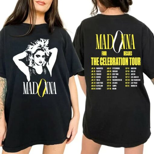 Madonna Celebration Tour 2023 Shirt