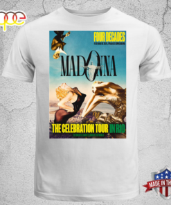 Madonna The Celebration Tour in Rio Plate Signed Unisex T-shirt