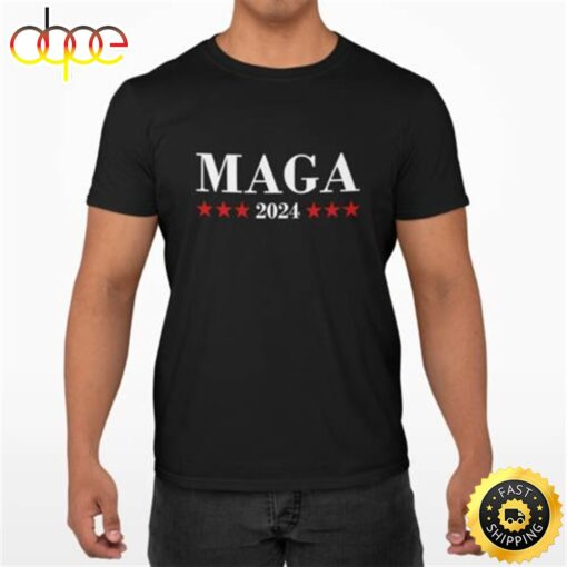 Maga 2024 Donald Trump Make America Great Again Us Presidential Election Men Tshirt