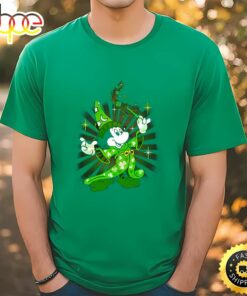 Magician Mickey Mouse Disney St Patricks Day Shirt Shamrock Shirt