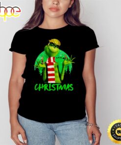 Make Christmas Great Again Grinch Trump Shirt
