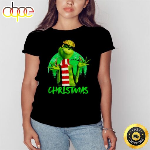 Make Christmas Great Again Grinch Trump Shirt