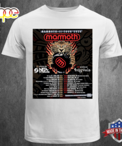 Mammoth WVH Tour 2024 With Nita Strauss Merch, Mammoth WVH Tour Dates 2024 Shirt