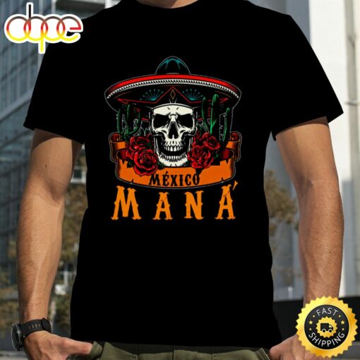 Mana Tour 2023 Unisex Black Shirt