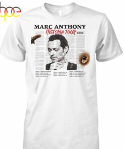Marc Anthony Historia 2024 Tour Shirt