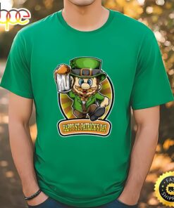 Mario St. Patrick’s Day Unisex T-Shirt