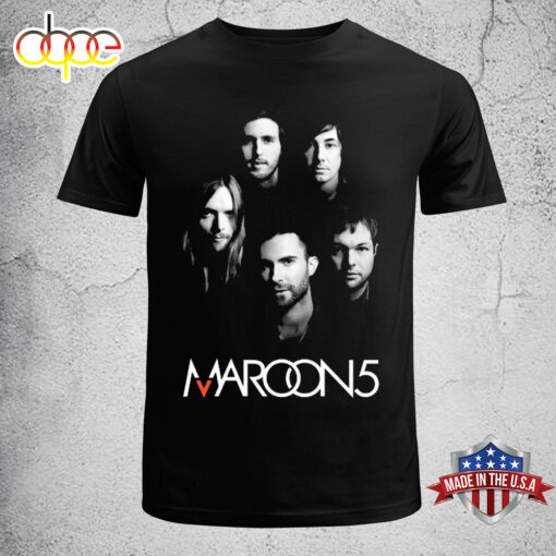 Maroon 5 Band Members Music 2024 Unisex T-Shirt